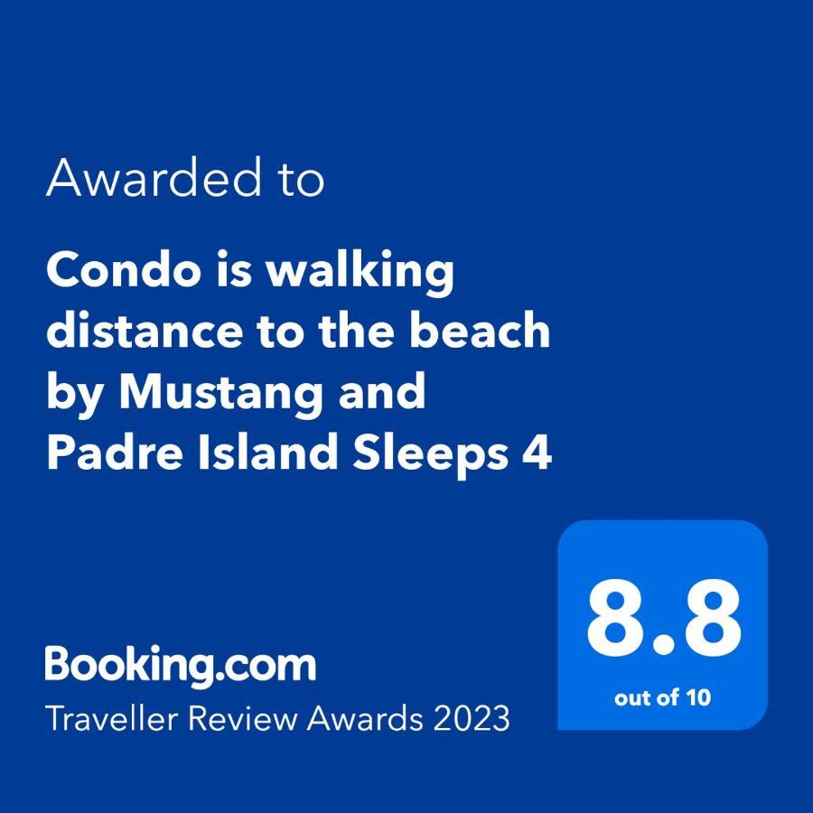 Affordable Family Condo -Walking Distance To Beach By Mustang Island, Sleeps Four, 2025 Traveler Award Corpus Christi Exterior foto